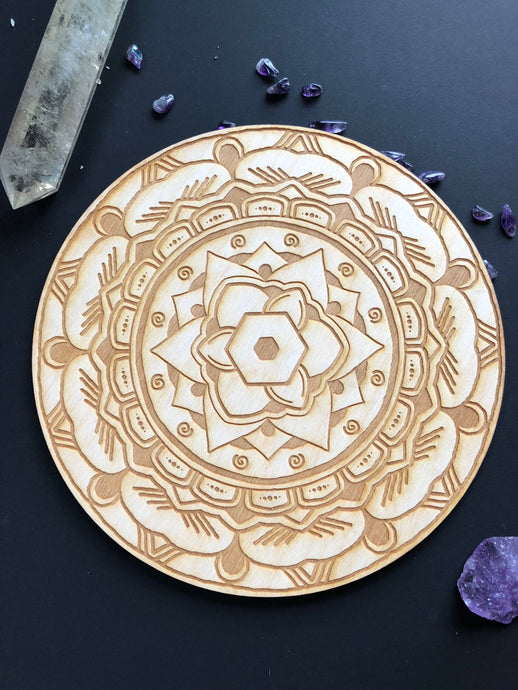 Mandala Crystal Grid